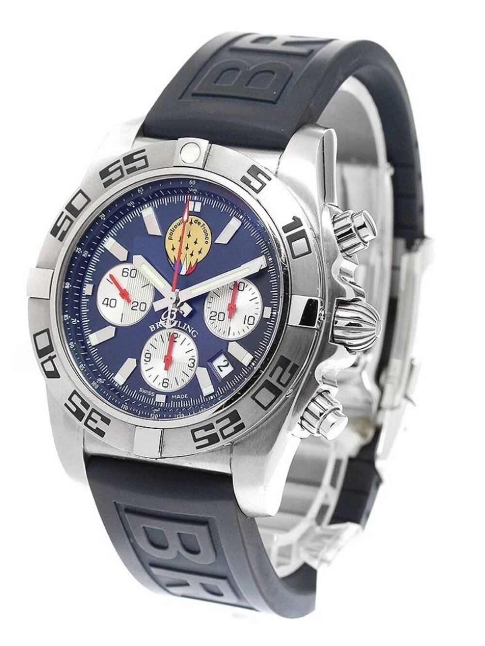 BREITLING Chronomat44 Patrouille de France AB0110 Automatic Men's Watch